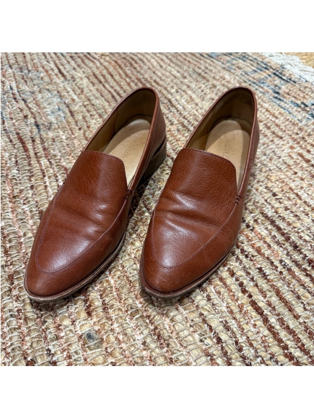 Madewell the Frances loafer in English saddle size6